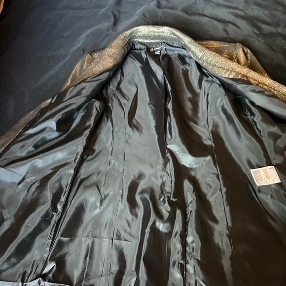 Bronze Gold Shimmer Blazer - Picture 6 of 9
